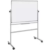 [MAYAALMAP100150] Tableau double face blanc magnétique pivotant
